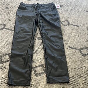 Rue21 Black Skinny Leather Pants